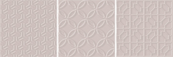 DUSTY PINK  SQUARES CARAVELLE PRESSMETAL LOOK TILE