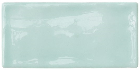 SEAFOAM-GREEN GLOSS AUSTERE SUBWAY HANDMADE LOOK TILE