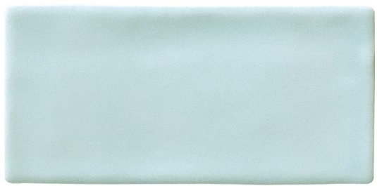 GREEN-BLUE MATT AUSTERE SUBWAY HANDMADE LOOK TILE