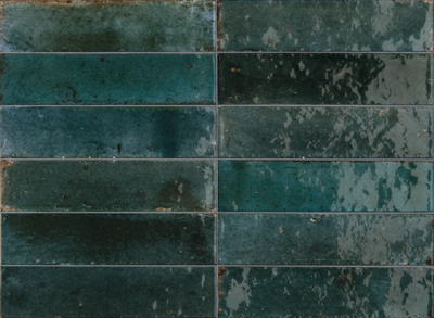 GREEN-BLUE MIX GLOSS BEJMAT MEDITERRANEAN PORCELAIN TILE