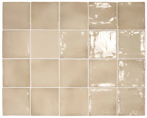 TAN GLOSS HANDMADE LOOK CERAMIC TILE