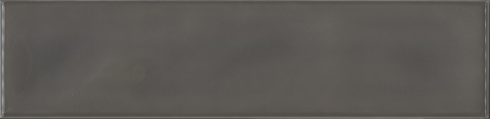 DARK GREY RIPPLE GLOSS SUBWAY TILE