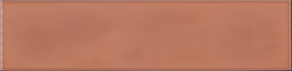 PEACH PINK RIPPLE GLOSS SUBWAY TILE