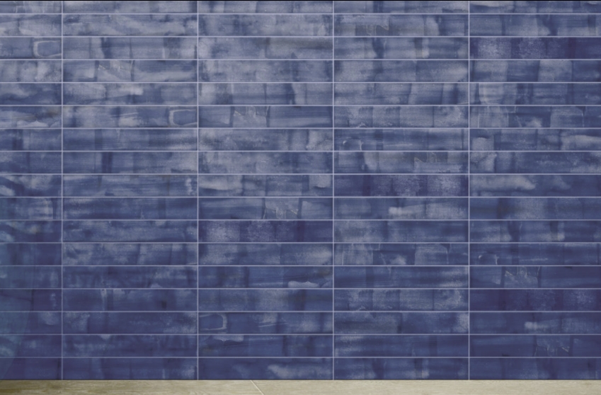 ICE BLUE GLOSS SUBWAY TILE