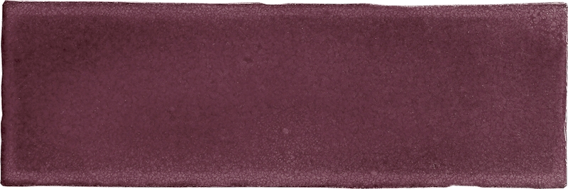 BURGUNDY GLOSS SUBWAY TILE