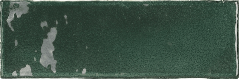 GREEN GLOSS SUBWAY TILE