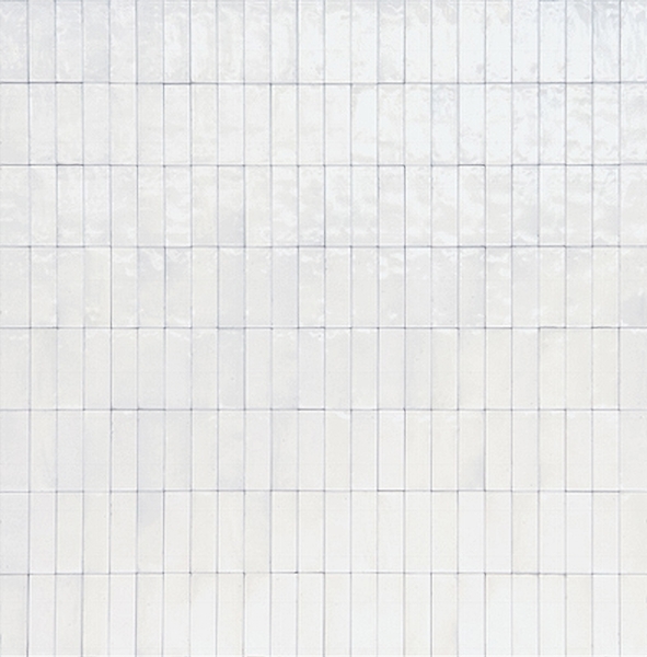 WHITE VARICOLORED MIX GLOSS ZELLIGE LOOK TILE