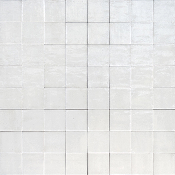 WHITE VARICOLORED MIX GLOSS ZELLIGE LOOK TILE