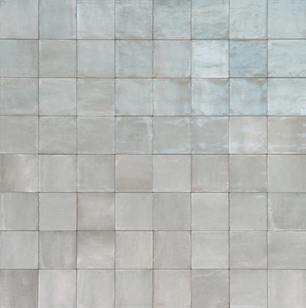 GREY VARICOLORED MIX GLOSS ZELLIGE LOOK TILE