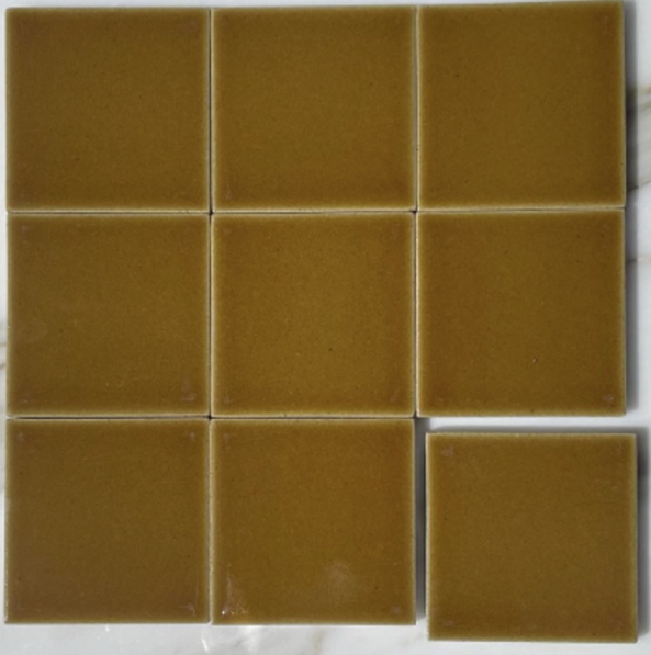 GOLDEN WHEAT GLOSS CRACKLE POOL SAFE TILE