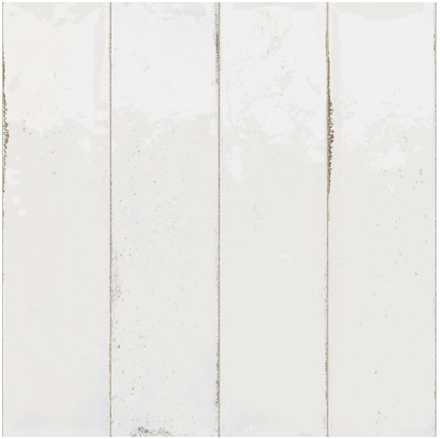 WHITE MIX GLOSS SUBWAY TILE