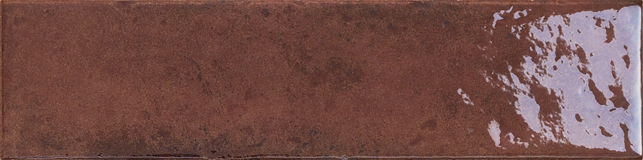 TERRACOTTA RED GLOSS SUBWAY TILE