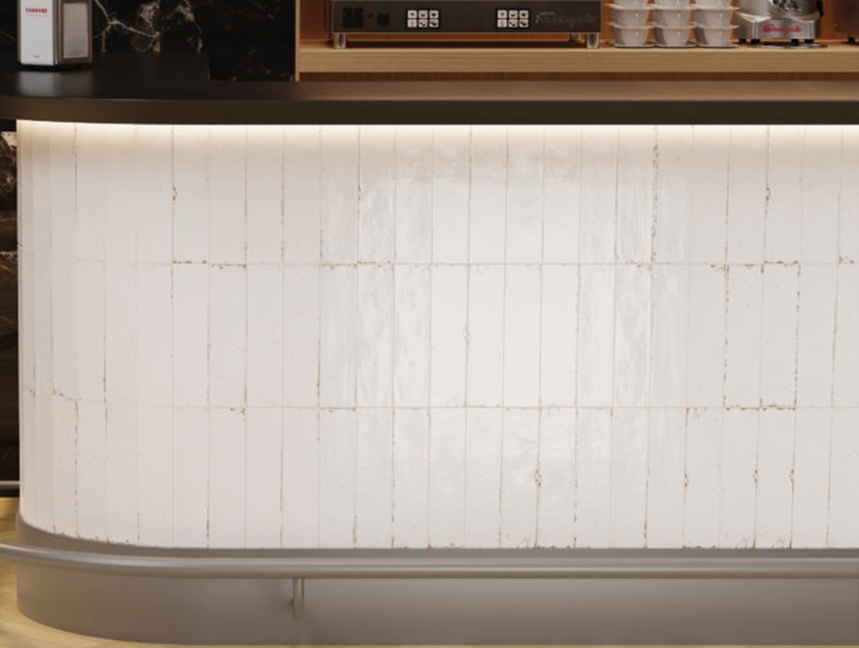 CREAM MIX GLOSS SUBWAY TILE