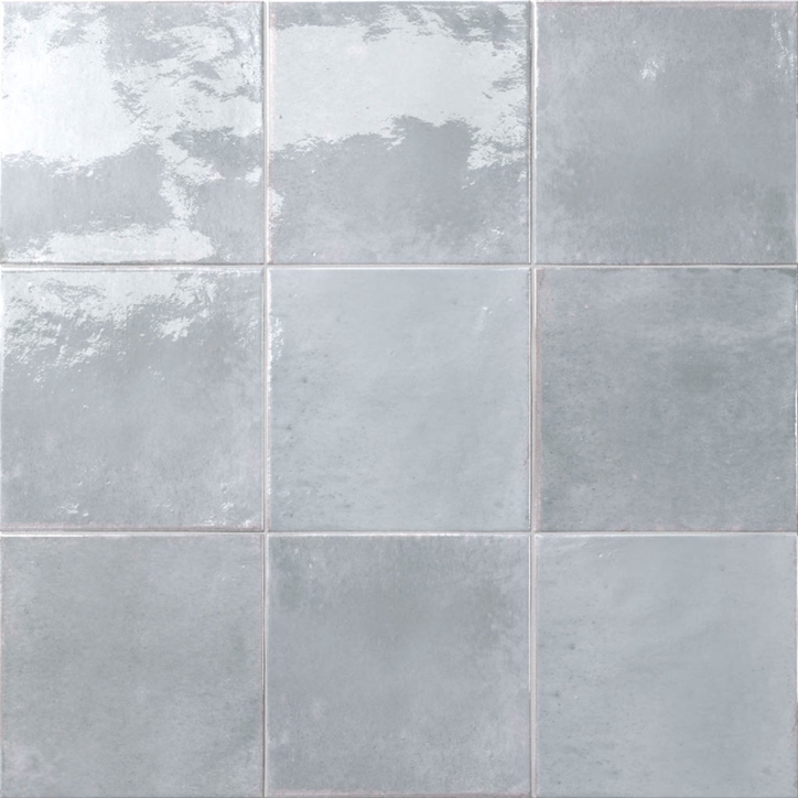 GREY MIX GLOSS SQUARE TILE