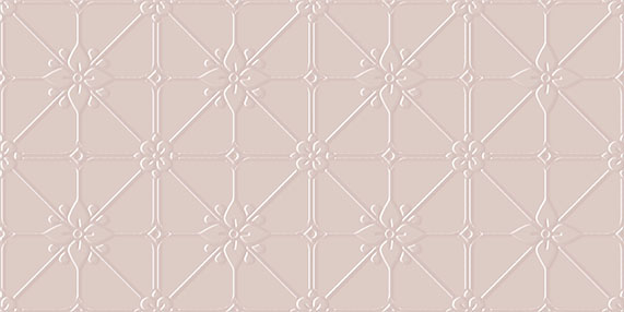 ICY PINK GLOSS RICHMOND INFINITY PRESSMETAL LOOK TILE