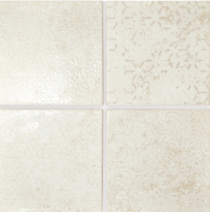 IVORY CREAM MIX DECOR CERAMIC TILE