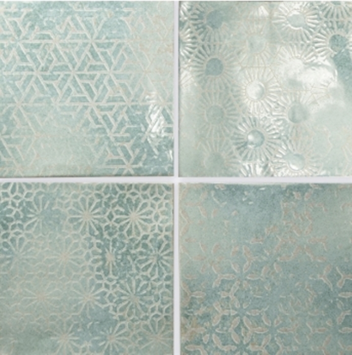 GREEN MIX DECOR CERAMIC TILE