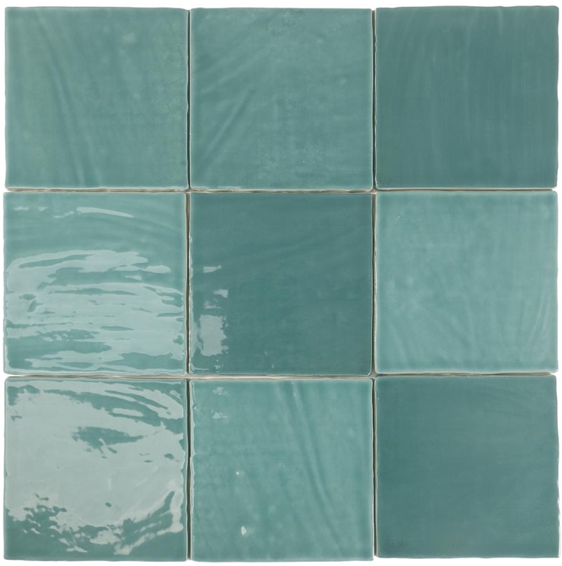 GREEN UNEVEN FINISH GLOSS TILE