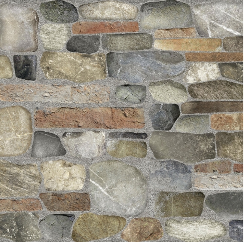 MULTICOLOR MATT ROCK LOOK STACKSTONE TILE