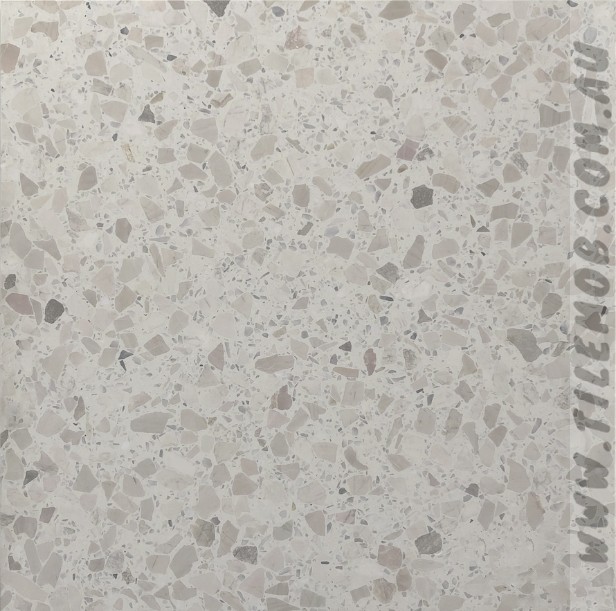 Pink Honed Roma Terrazzo 600x600mm The Tile Mob