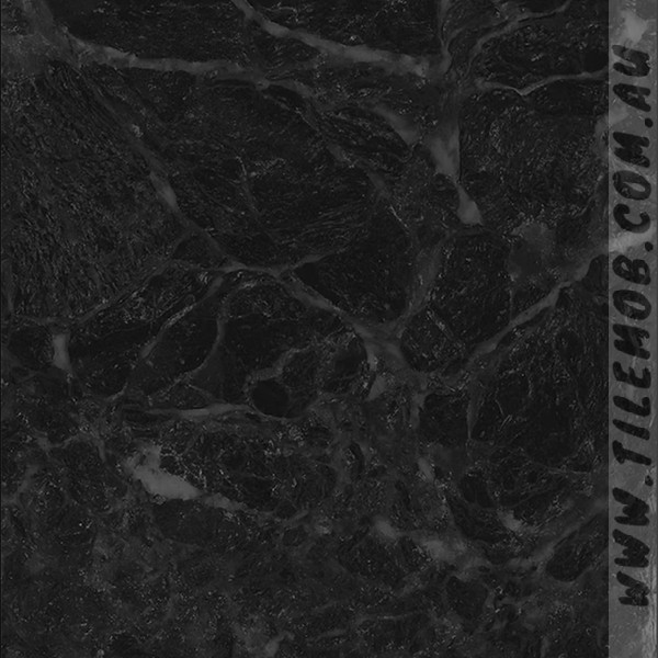BLACK MATT MARBLE LOOK TILE
