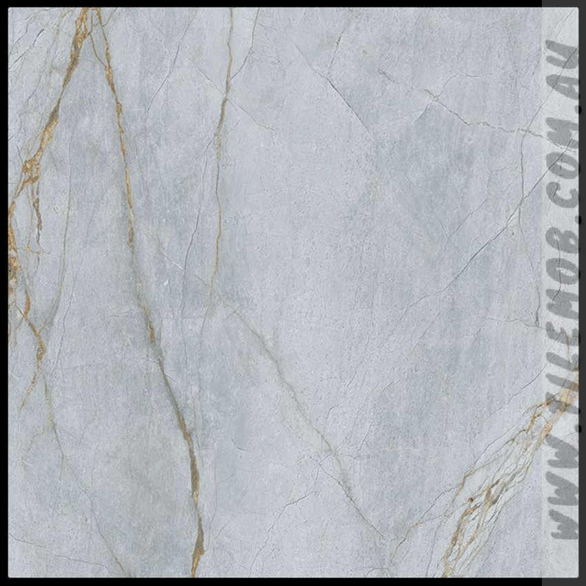 BLUE MATT MARBLE LOOK PORCELAIN TILE