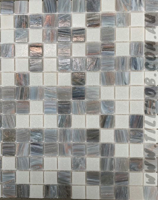 PEBBLE BEACH GLASS IDYLLIC MOSAIC DM